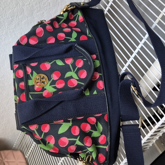 EUC 🍒Tory Burch Crossbody Satchel Two-way Bag - Picture 3 of 13